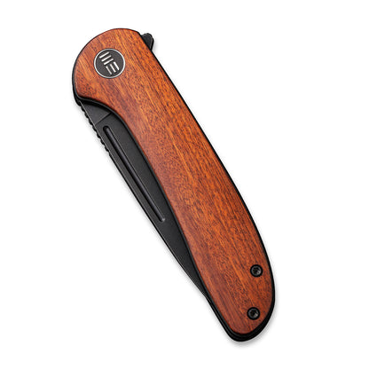 WE Knife Co., Ltd™ Saakshi Liner Lock WE20020C-3 Cuibourtia Wood CPM 20CV Stainless Steel Pocket Knife