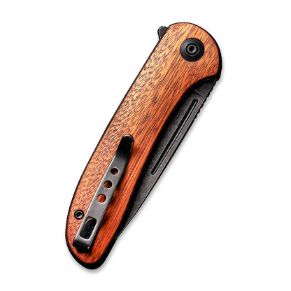 WE Knife Co., Ltd™ Saakshi Liner Lock WE20020C-3 Cuibourtia Wood CPM 20CV Stainless Steel Pocket Knife