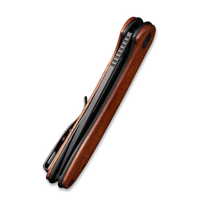 WE Knife Co., Ltd™ Saakshi Liner Lock WE20020C-3 Cuibourtia Wood CPM 20CV Stainless Steel Pocket Knife