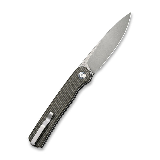 CIVIVI Knives™ Stylum Slip-joint C20010B-C Dark Green Micarta 10Cr15CoMoV Stainless Steel Pocket Knife