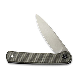 CIVIVI Knives™ Stylum Slip-joint C20010B-C Dark Green Micarta 10Cr15CoMoV Stainless Steel Pocket Knife