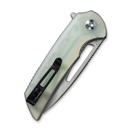 CIVIVI Knives™ Odium Liner Lock C2010F Natural G10 D2 Stainless Steel Pocket Knife