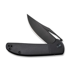 CIVIVI Knives™ Ortis Liner Lock C2013D Black Fiber-Reinforced Nylon 9Cr18MoV Stainless Steel Pocket Knife