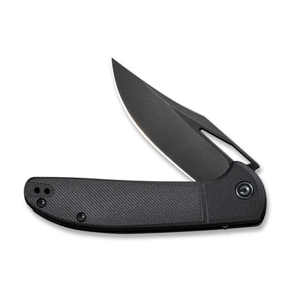 CIVIVI Knives™ Ortis Liner Lock C2013D Black Fiber-Reinforced Nylon 9Cr18MoV Stainless Steel Pocket Knife