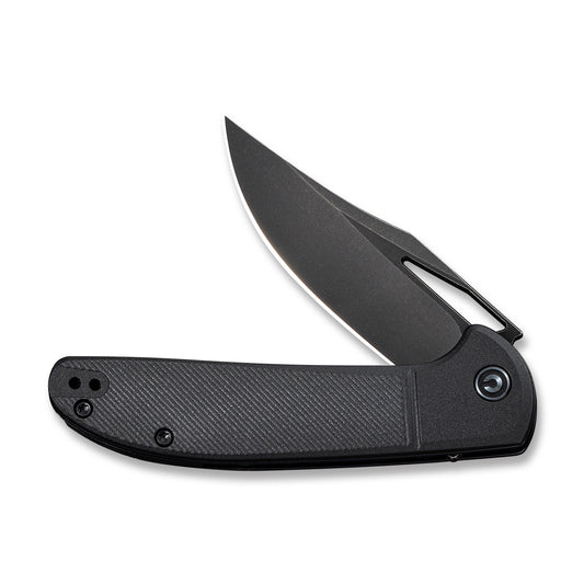 CIVIVI Knives™ Ortis Liner Lock C2013D Black Fiber-Reinforced Nylon 9Cr18MoV Stainless Steel Pocket Knife