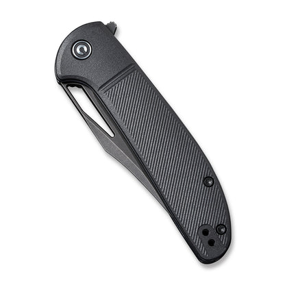 CIVIVI Knives™ Ortis Liner Lock C2013D Black Fiber-Reinforced Nylon 9Cr18MoV Stainless Steel Pocket Knife