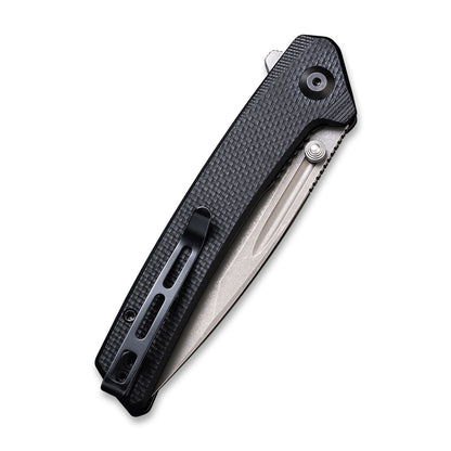 CIVIVI Knives™ Keen Nadder Liner Lock C2021A Black G10 N690 Stainless Steel Pocket Knife