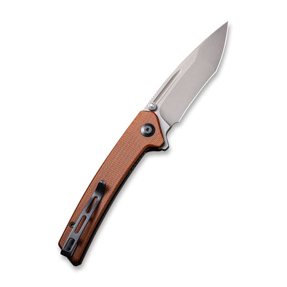 CIVIVI Knives™ Keen Nadder Liner Lock C2021B Brown G10 N690 Stainless Steel Pocket Knife