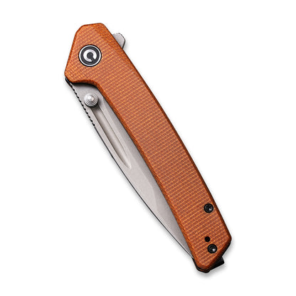 CIVIVI Knives™ Keen Nadder Liner Lock C2021B Brown G10 N690 Stainless Steel Pocket Knife