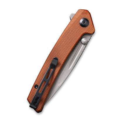 CIVIVI Knives™ Keen Nadder Liner Lock C2021B Brown G10 N690 Stainless Steel Pocket Knife