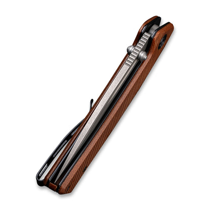 CIVIVI Knives™ Keen Nadder Liner Lock C2021B Brown G10 N690 Stainless Steel Pocket Knife
