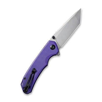 CIVIVI Knives™ Brazen Liner Lock C2023A Purple G10 D2 Stainless Steel Pocket Knife