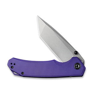 CIVIVI Knives™ Brazen Liner Lock C2023A Purple G10 D2 Stainless Steel Pocket Knife