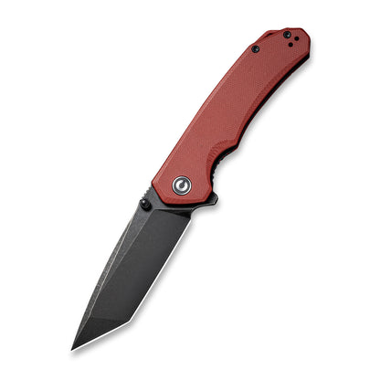 CIVIVI Knives™ Brazen Liner Lock C2023B Burgundy G10 D2 Stainless Steel Pocket Knife