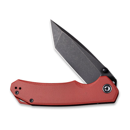 CIVIVI Knives™ Brazen Liner Lock C2023B Burgundy G10 D2 Stainless Steel Pocket Knife