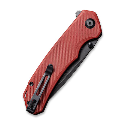 CIVIVI Knives™ Brazen Liner Lock C2023B Burgundy G10 D2 Stainless Steel Pocket Knife