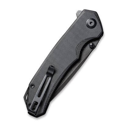 CIVIVI Knives™ Brazen Liner Lock C2023C Black G10 D2 Stainless Steel Pocket Knife