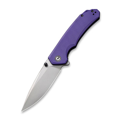 CIVIVI Knives™ Brazen Liner Lock C2102A Purple G10 14C28N Stainless Steel Pocket Knife