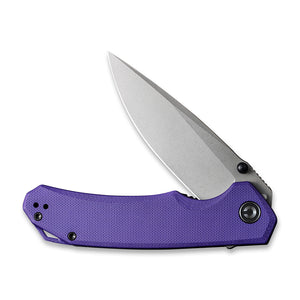 CIVIVI Knives™ Brazen Liner Lock C2102A Purple G10 14C28N Stainless Steel Pocket Knife