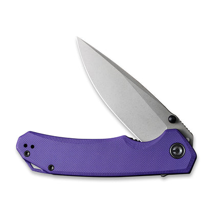 CIVIVI Knives™ Brazen Liner Lock C2102A Purple G10 14C28N Stainless Steel Pocket Knife