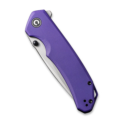 CIVIVI Knives™ Brazen Liner Lock C2102A Purple G10 14C28N Stainless Steel Pocket Knife