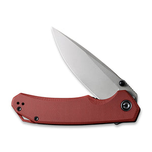 CIVIVI Knives™ Brazen Liner Lock C2102B Burgundy G10 14C28N Stainless Steel Pocket Knife
