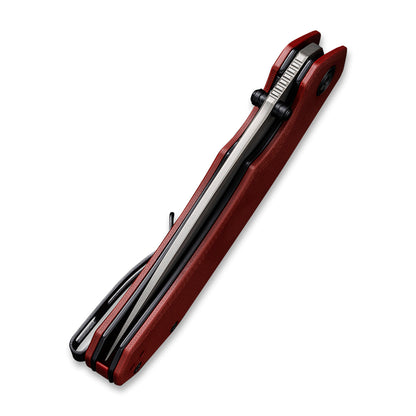 CIVIVI Knives™ Brazen Liner Lock C2102B Burgundy G10 14C28N Stainless Steel Pocket Knife