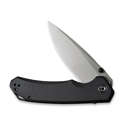 CIVIVI Knives™ Brazen Liner Lock C2102C Black G10 14C28N Stainless Steel Pocket Knife