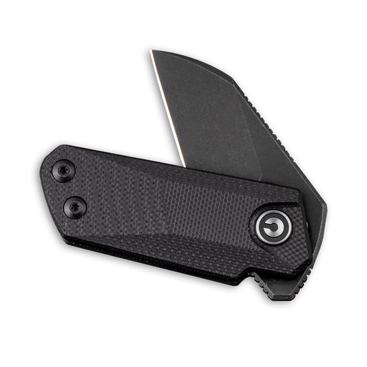 CIVIVI Knives™ Ki-V Slip-joint C2108B Black G10 9Cr18MoV Stainless Steel Pocket Knife