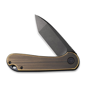 CIVIVI Knives™ Elementum Liner Lock C907T-A Brass D2 Stainless Steel Pocket Knife