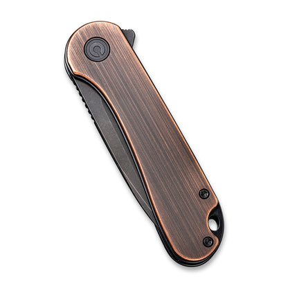 CIVIVI Knives™ Elementum Liner Lock C907T-B Copper D2 Stainless Steel Pocket Knife