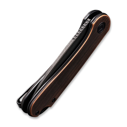 CIVIVI Knives™ Elementum Liner Lock C907T-B Copper D2 Stainless Steel Pocket Knife