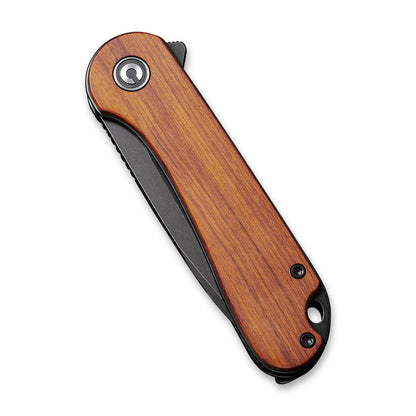CIVIVI Knives™ Elementum Liner Lock C907U Cuibourtia Wood D2 Stainless Steel Pocket Knife