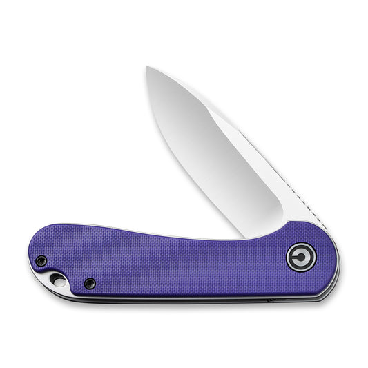 CIVIVI Knives™ Elementum Liner Lock C907V Purple G10 D2 Stainless Steel Pocket Knife