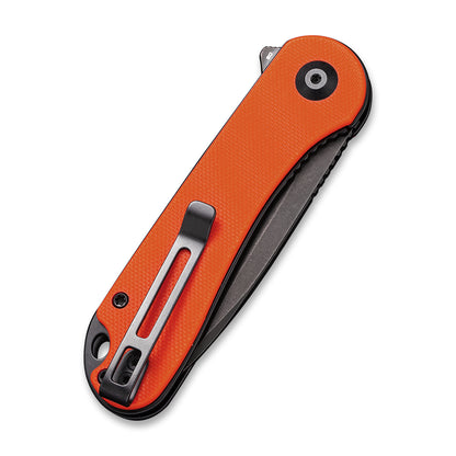 CIVIVI Knives™ Elementum Liner Lock C907Y Orange G10 D2 Stainless Steel Pocket Knife