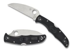Spyderco Knives™ Endura 4 Lockback C10FPWCBK Black Fiberglass Reinforced Nylon VG-10 Stainless Steel Pocket Knife
