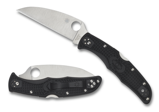 Spyderco Knives™ Endura 4 Lockback C10FPWCBK Black Fiberglass Reinforced Nylon VG-10 Stainless Steel Pocket Knife