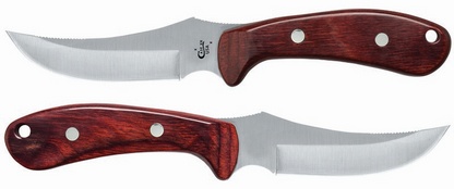 W.R. Case XX Knives Polished Rosewood Ridgeback Fixed Blade Stainless 00398