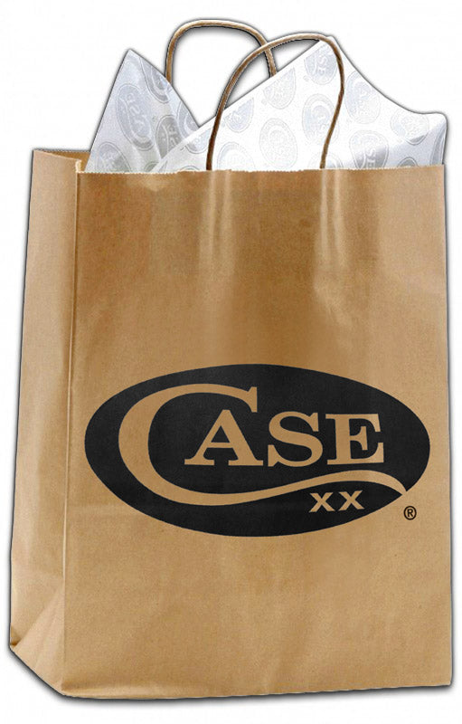 W.R. Case & Sons Cutlery Co.™ CA-B&T-LG Knife 100% Recycled Paper Gift Bag