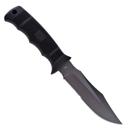 SOG Specialty Knives™ Seal Pup Fixed Blade M37N-CP Black Glass-Reinforced Nylon Synthetic AUS-8 Stainless Steel Knife
