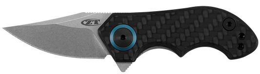 Zero Tolerance Knives™ 0022 Frame Lock 0022 Carbon fiber and Titanium CPM-20CV Stainless Steel Pocket Knife