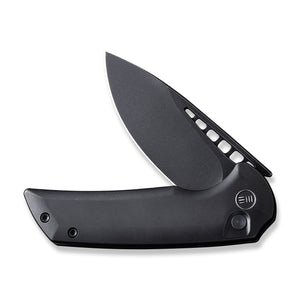 WE Knife Co., Ltd™ Mini Malice Button Lock WE054BL-1 Black 6AL4V Titanium CPM 20CV Stainless Steel Pocket Knife