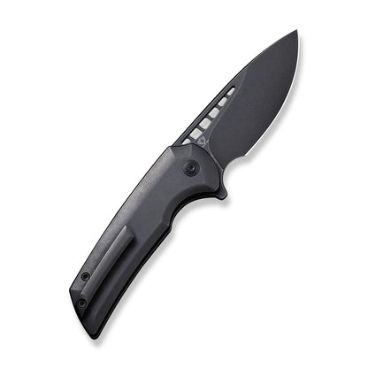 WE Knife Co., Ltd™ Mini Malice Button Lock WE054BL-1 Black 6AL4V Titanium CPM 20CV Stainless Steel Pocket Knife