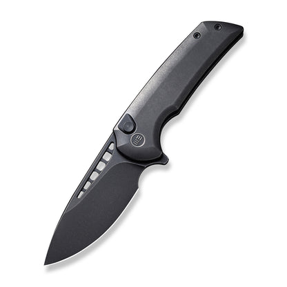 WE Knife Co., Ltd™ Mini Malice Button Lock WE054BL-1 Black 6AL4V Titanium CPM 20CV Stainless Steel Pocket Knife