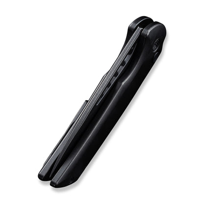 WE Knife Co., Ltd™ Mini Malice Button Lock WE054BL-1 Black 6AL4V Titanium CPM 20CV Stainless Steel Pocket Knife