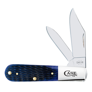 W.R. Case XX Knives Barlow Navy Blue Bone 6894 Stainless Steel Pocket Knife 06894