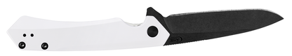 W.R. Case XX Knives Kinzua Frame Lock 10779 White Aluminum CPM S35VN Stainless Steel Pocket Knife
