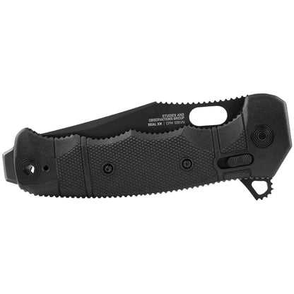 SOG Specialty Knives™ SEAL XR 12-21-05-57 Black GRN S35VN Stainless Steel Pocket Knife