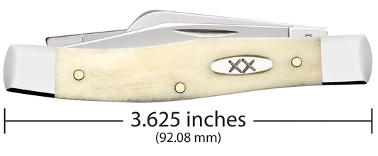 Case XX™ Knives Medium Stockman Smooth Natural Bone 13311 Stainless Pocket Knife