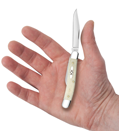 Case XX™ Knives Medium Jack 13315 Smooth Natural Bone Stainless Pocket Knife